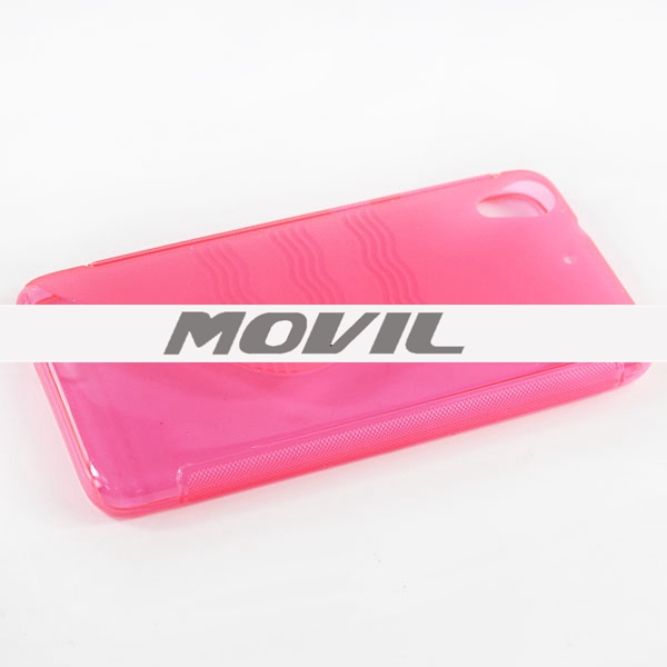 NP-2040 Transparente tpu funda para HTC Desire 626-1